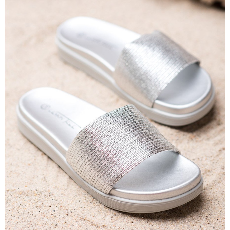 SHELOVET Klassiset hopeatossut harmaa 2