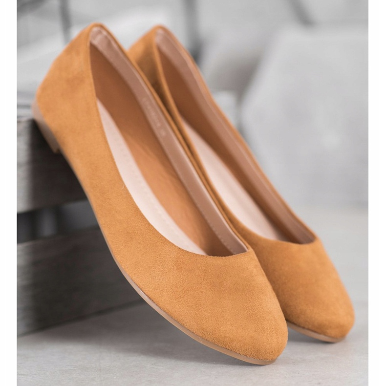 Best Shoes Mokkanaiset ballerinat ruskea 1
