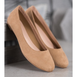 Best Shoes Mokkanaiset ballerinat ruskea 2