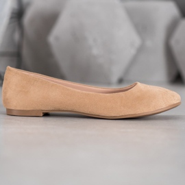 Best Shoes Mokkanaiset ballerinat ruskea 1