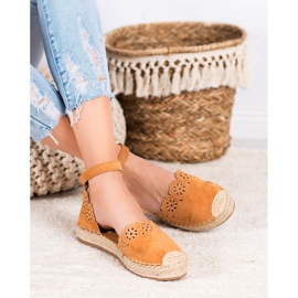 Seastar Espadrillit, joissa on avoin kuvio ruskea 2