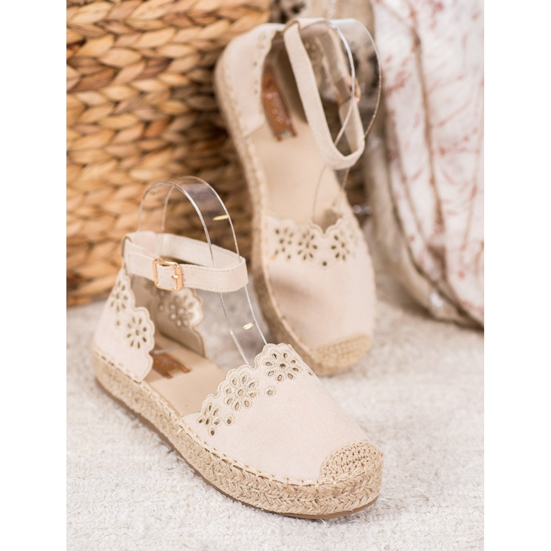 Seastar Espadrillit, joissa on avoin kuvio ruskea 1