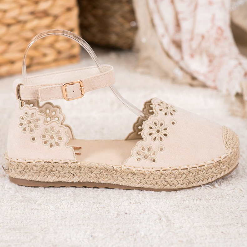 Seastar Espadrillit, joissa on avoin kuvio ruskea 2