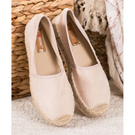 Seastar Beige mokkanahkaiset espadrillit 1