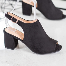 SHELOVET Klassiset korkokengät musta 1