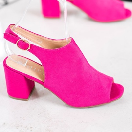 SHELOVET Klassiset korkokengät vaaleanpunainen 1