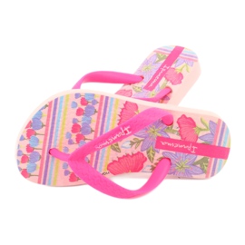 Ipanema Tyttöjen flip flops vaaleanpunainen neon 82773 4