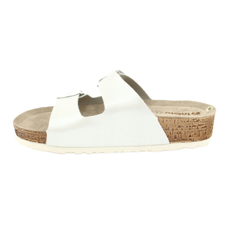 Naisten tossut valkoinen helmi Inblu NM019 monivärinen 1