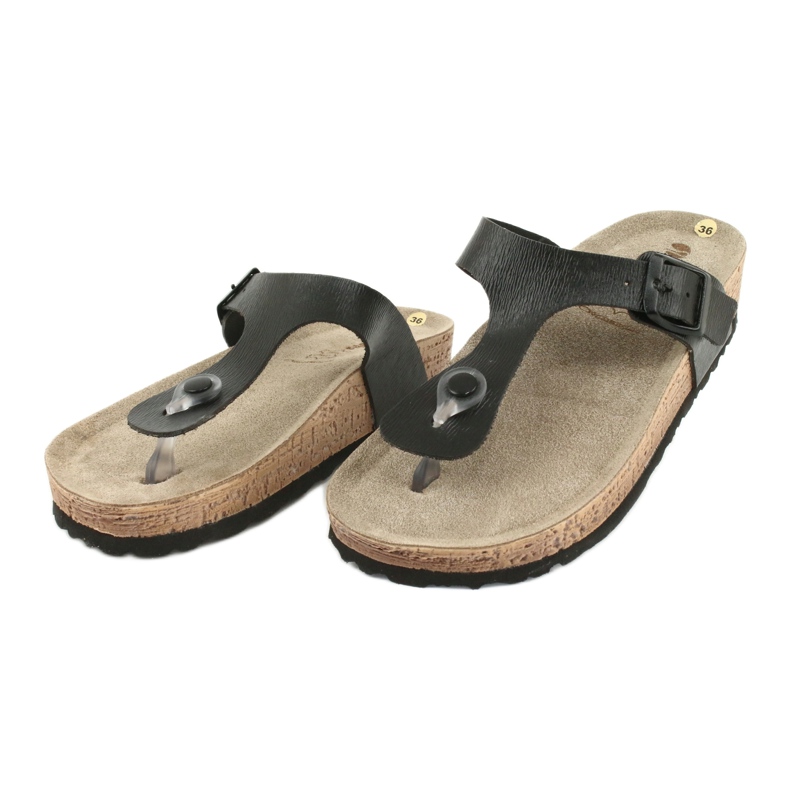 Profylaktiset naisten Inblu NM020 -tossut musta 2