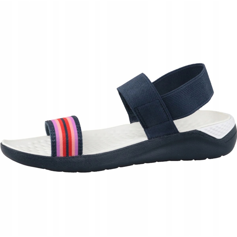 Crocs LiteRide Sandaalit W 205106-97W laivastonsininen tummansininen vaaleanpunainen 1