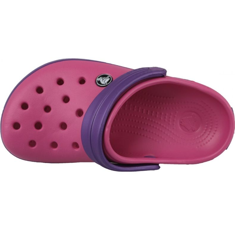 Crocs Crocband Clog Jr 204537-600 violetti vaaleanpunainen 2