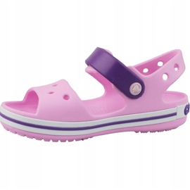 Crocs Crocband Sandaalit Lapset 12856-6AI musta vaaleanpunainen 1