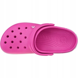 Crocs Crocband 11016-6QR kengät valkoinen vaaleanpunainen 2
