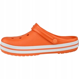 Crocs Crocband 11016-846 kengät valkoinen oranssi 1