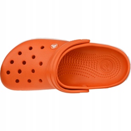 Crocs Crocband 11016-846 kengät valkoinen oranssi 2