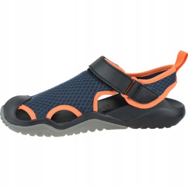 Crocs M Swiftwater Mesh Deck Sandaalit M 205289-4V9 laivastonsininen 1