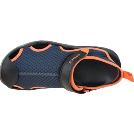 Crocs M Swiftwater Mesh Deck Sandaalit M 205289-4V9 laivastonsininen 2