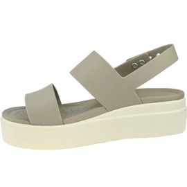 Crocs Brooklyn Low Wedge 206453-15W ruskea 1