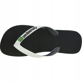 Havaianas Brasil Mix 4123206-0133 varvastossut valkoinen musta 2