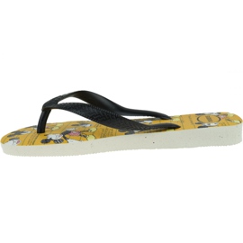 Havaianas Disney Tyylikäs 4123500-3624 varvastossut musta keltainen 1