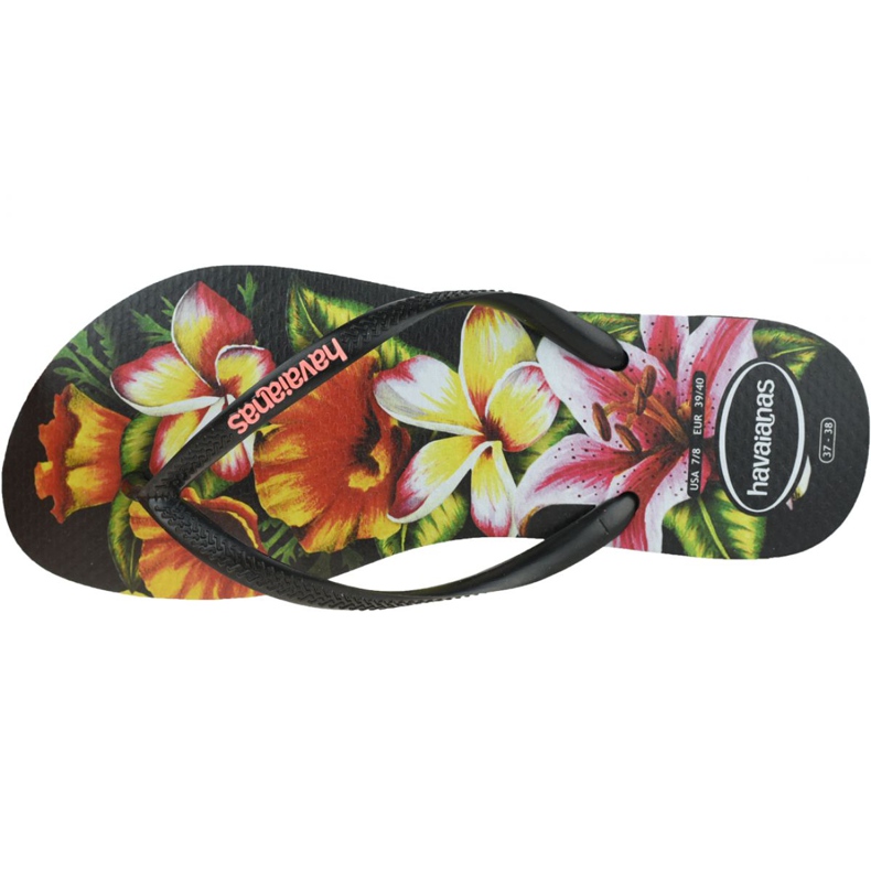 Havaianas Slim Summer Varvastossut 4129848-1069 musta monivärinen 2