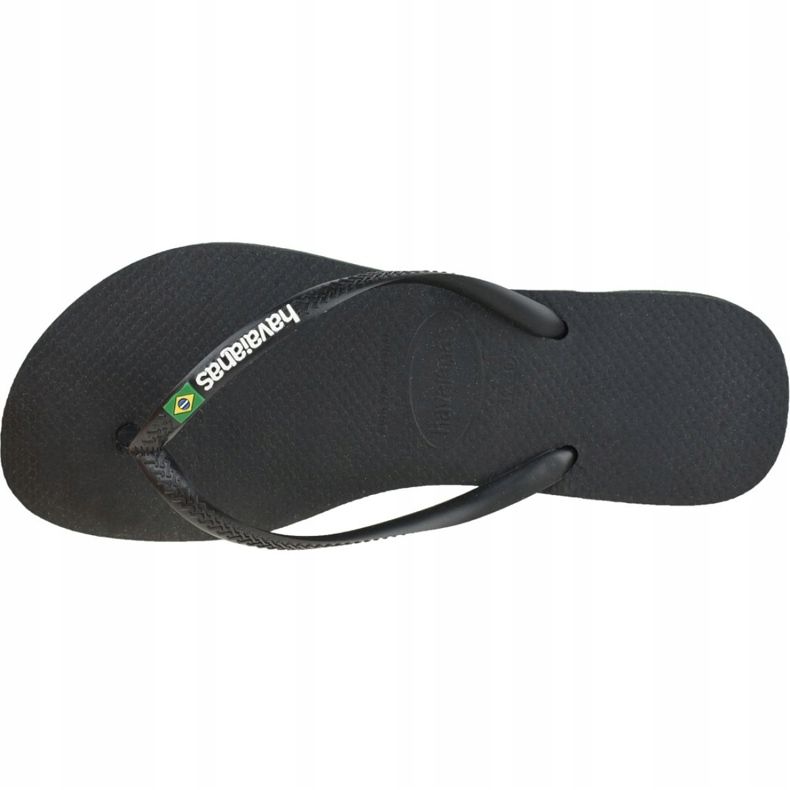 Havaianas Slim Brasil 4140713-0090 varvastossut musta 2
