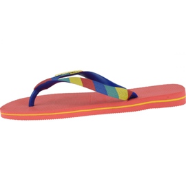 Havaianas Hav Top Verano Varvastossut Wmn 4144660-6024 tummansininen vaaleanpunainen monivärinen 1