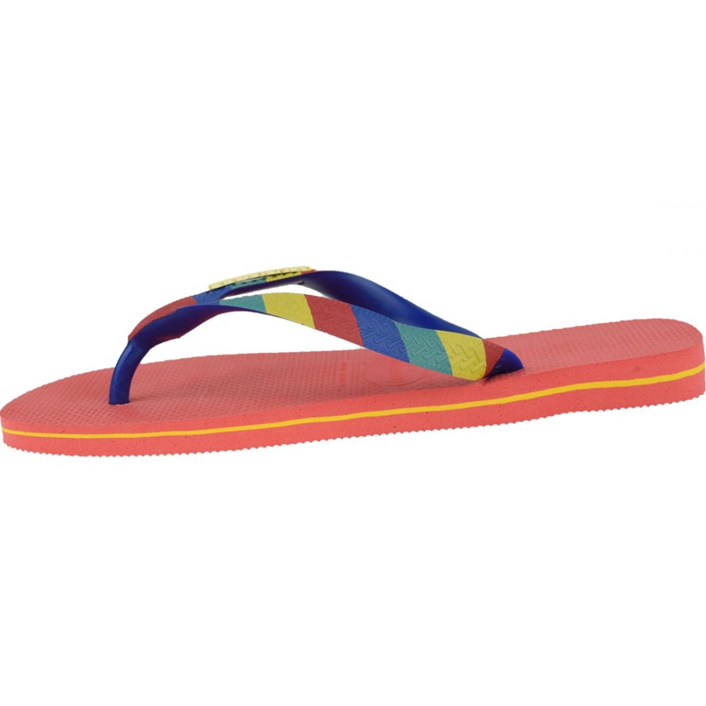 Havaianas Hav Top Verano Varvastossut Wmn 4144660-6024 tummansininen vaaleanpunainen monivärinen 1