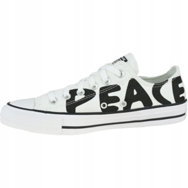 Converse Chuck Taylor All Star Peace 167894C kengät valkoinen 1