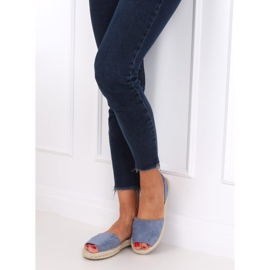 Sininen 99-26A Sininen espadrilli 2