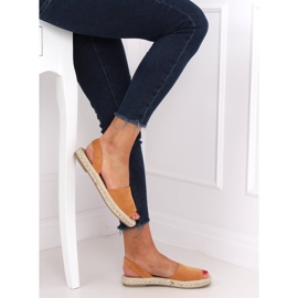 Espadrillot ulkona kameli 99-26A Kameli ruskea 1