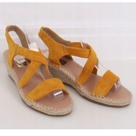 Kiila sandaalit hunaja espadrillot S-823 Keltainen 1