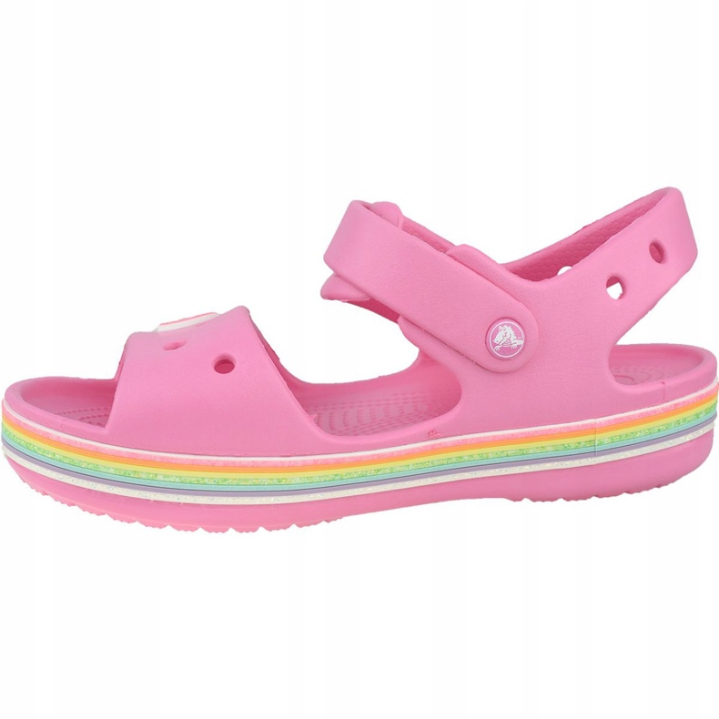 Crocs Imagination Sandaalit Ps 206145-669 musta vaaleanpunainen 1