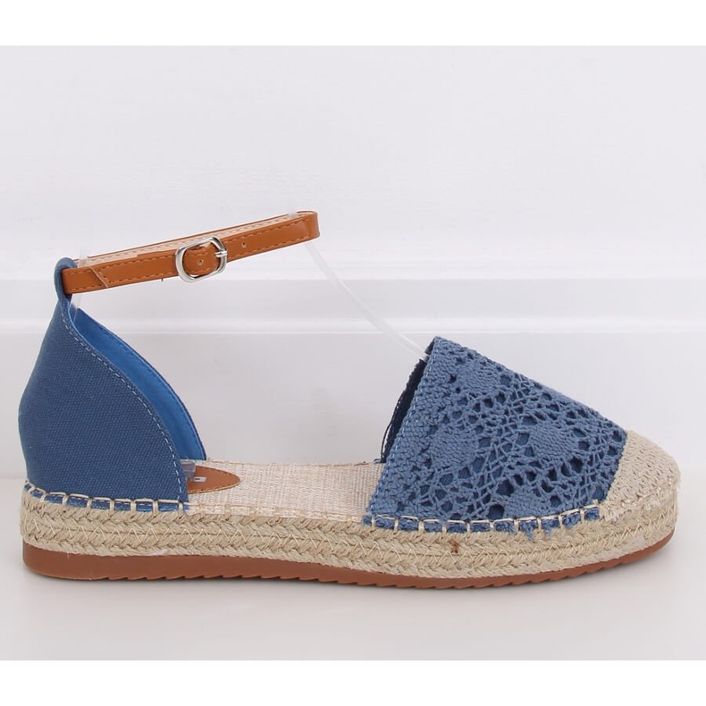 Espadrillot leikattu siniseksi 3035 Sininen 2