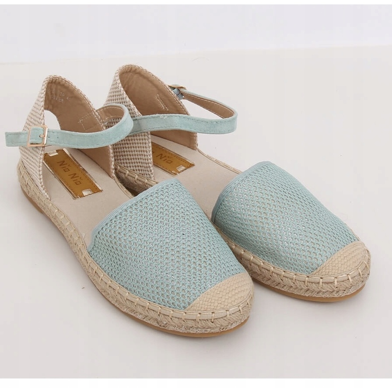 Minttu naisten espadrillit MB-64119 Vihreä 1