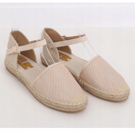 Beige espadrillit naisille MB-64119 Beige 1