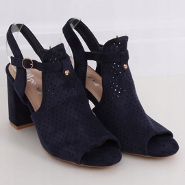 Avarit korkokengät LL79 Blue laivastonsininen 1