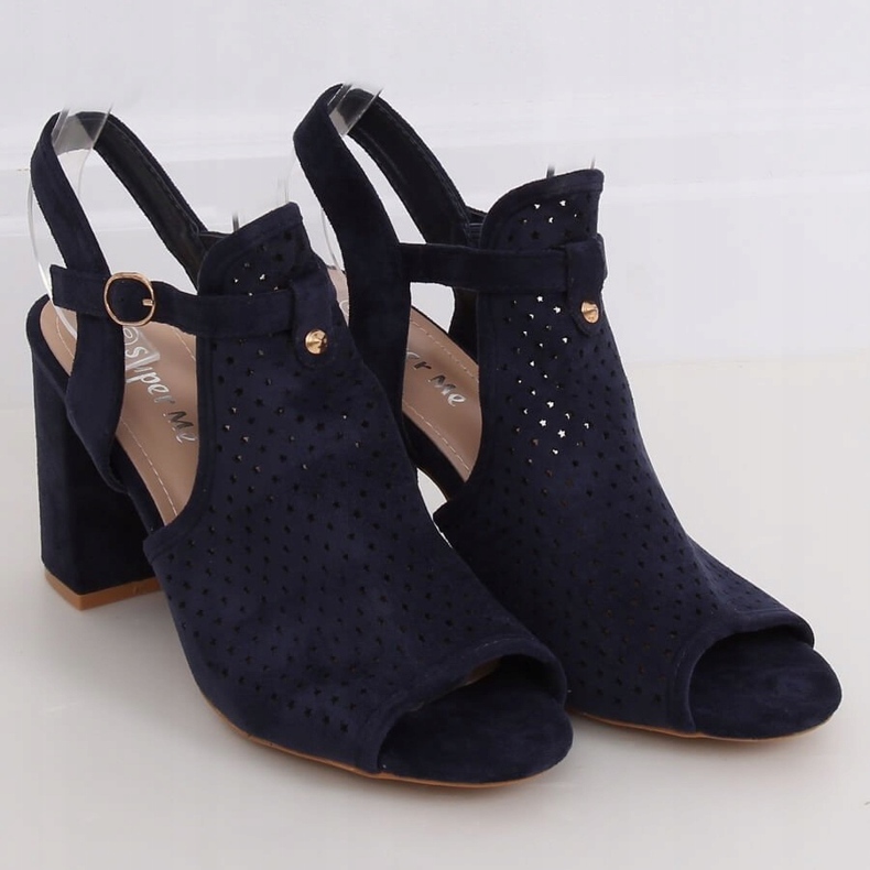 Avarit korkokengät LL79 Blue laivastonsininen 1