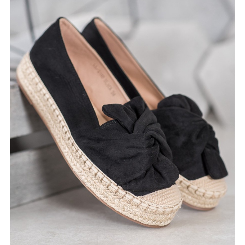 Seastar Suede Espadrilles alustalla musta 2