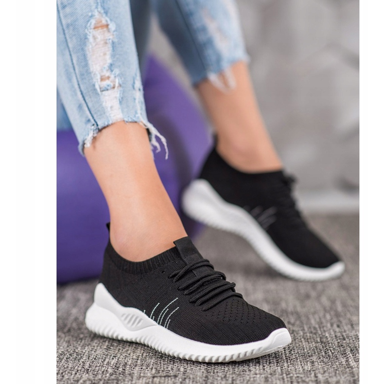 MCKEYLOR avoimet kengät musta 1