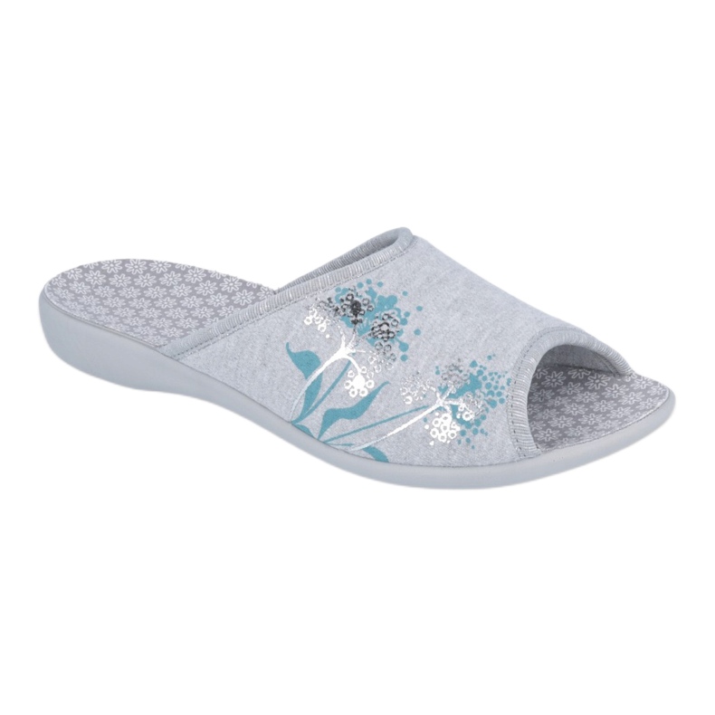 Befado naisten kengät pu 254D100 harmaa vihreä 1