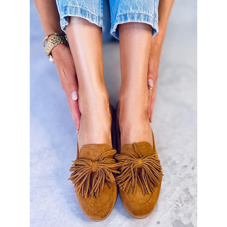 BM Naisten lompakot hapsuilla kameli T357P Camel ruskea 2