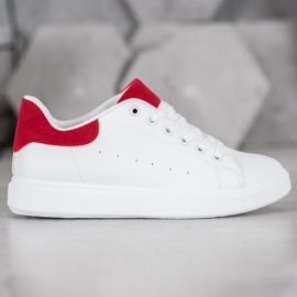 SHELOVET Rento urheilujalkineet valkoinen punainen 2