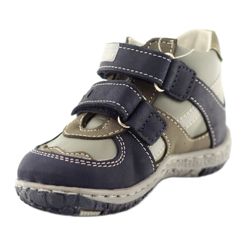 Nahkakengät Ren But 1363 tummansininen laivastonsininen harmaa 2