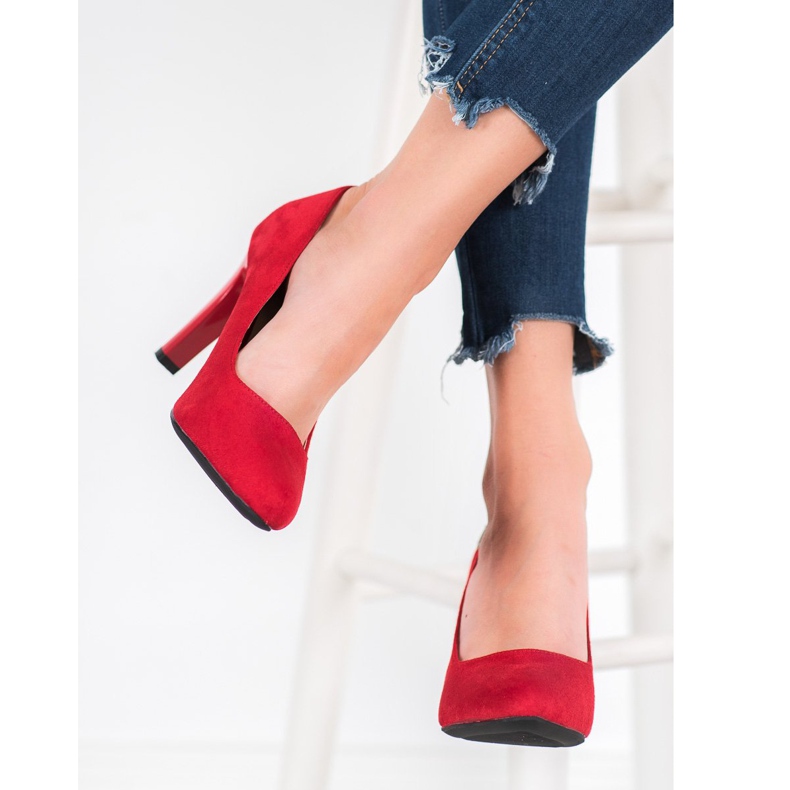 J. Star Tyylikkäät pumput punainen 1
