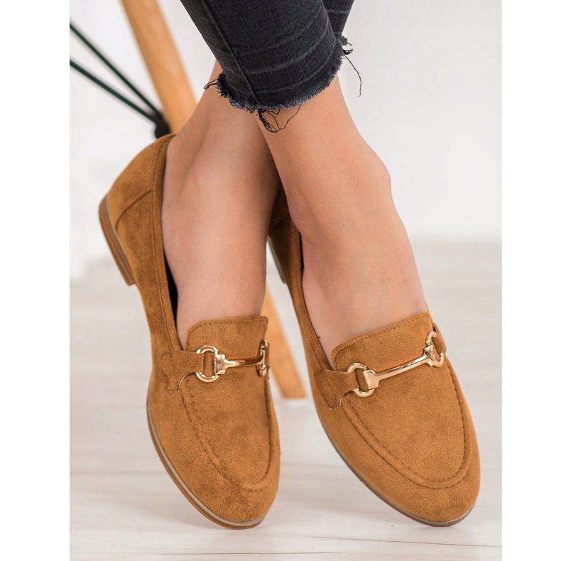 Seastar Tyylikkäät Slip-On-kengät ruskea 2