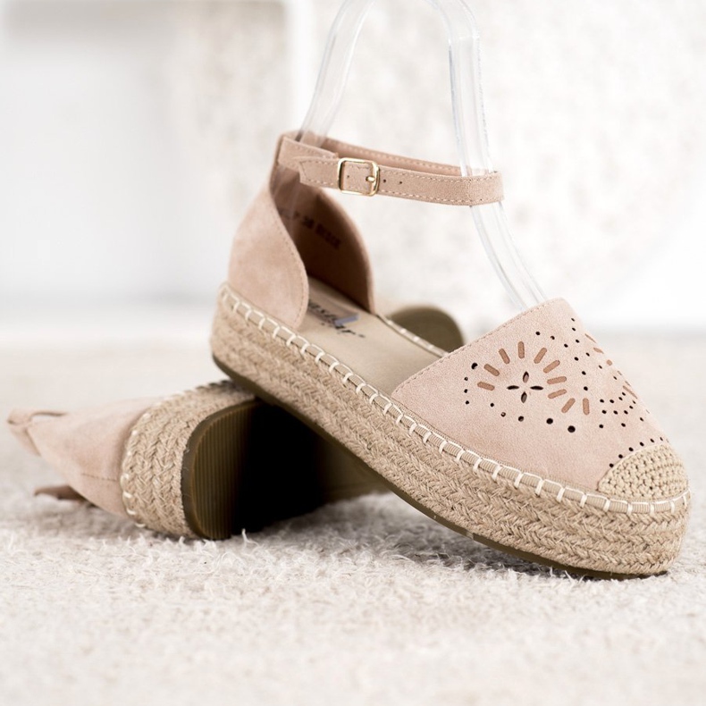Seastar Avoimet espadrillit alustalla beige 1