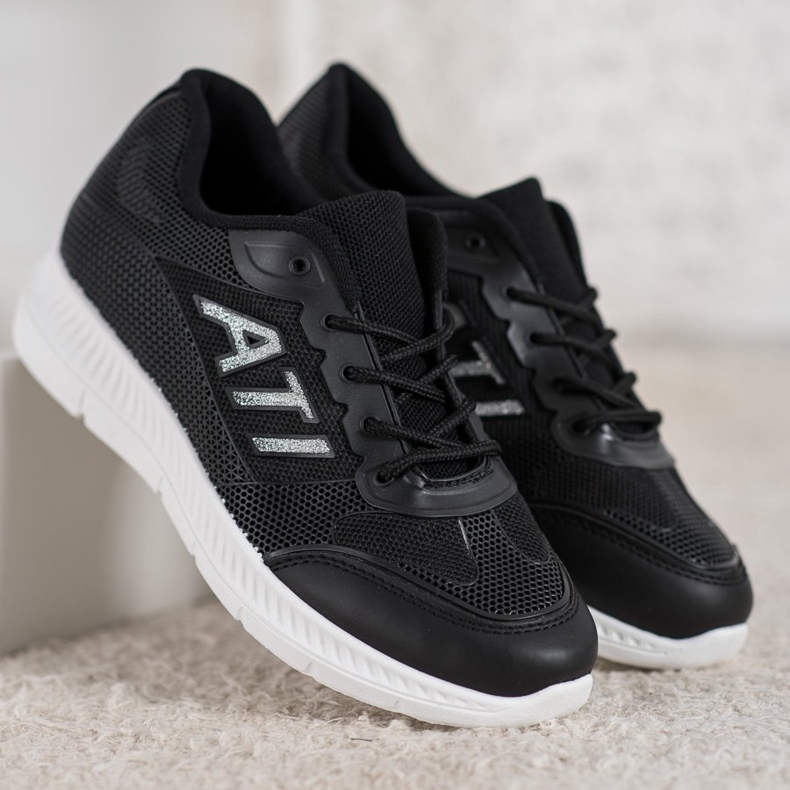 SHELOVET Mukavat Mesh -kengät musta 2