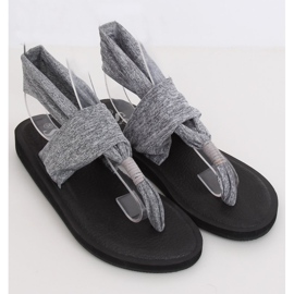 Harmaat Sandaalit, puuvilla, harmaa DD81P Harmaa 1