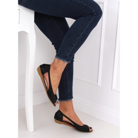 Musta NH-23P Mustat ballerinat näkyvillä 1